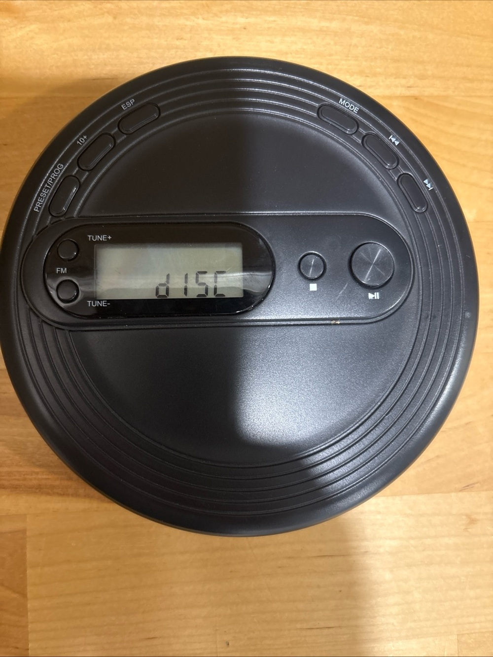 ONN Portable CD Player with FM Radio Working Tested OND19AAA11